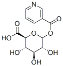 烟碱酸-酰基-Β-D-葡糖苷酸, 24719-73-1, 结构式