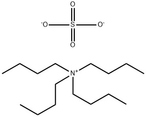 四丁基硫酸铵, 2472-88-0, 结构式