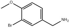 3-溴-4-甲氧基苄胺,247254-47-3,结构式