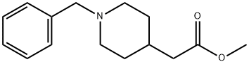 2-[1-(苯基甲基)哌啶-4-基]乙酸甲酯,247259-33-2,结构式