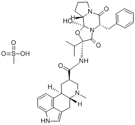 甲磺酸双氢麦角汀, 24730-10-7, 结构式