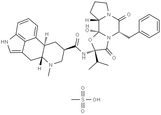 DIHYDROERGOCRISTINE MESYLATE Structure