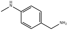 4-(甲基氨基)苄胺 结构式