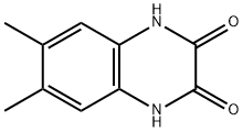 6,7-ジメチルキノキサリン-2,3(1H,4H)-ジオン 化学構造式