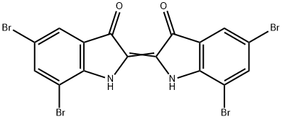 溴靛蓝,2475-31-2,结构式