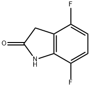 4,7-DIFLUORO-2-OXYINDOLE Structure