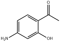4'-アミノ-2'-ヒドロキシアセトフェノン 化学構造式