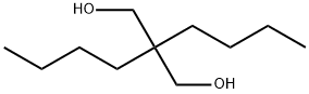 2,2-ジブチル-1,3-プロパンジオール 化学構造式