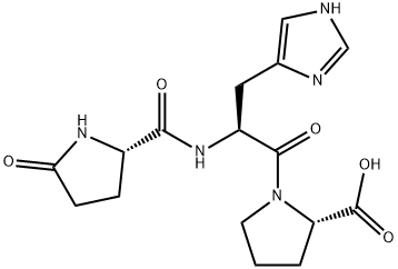 チロトロピン放出ホルモン, 遊離酸 化学構造式