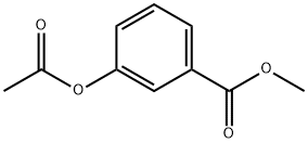 3-Acetoxybenzoic acid methyl ester 结构式