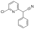 2-(6-CHLORO-2-PYRIDINYL)-2-PHENYLACETONITRILE Struktur