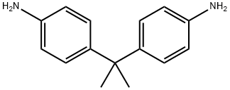 4,4'-イソプロピリデンビスアニリン 化学構造式