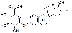 雌三醇 3-葡萄糖醛酸苷, 2479-91-6, 结构式