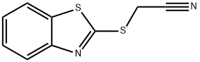 Acetonitrile, (2-benzothiazolylthio)- (8CI,9CI) Struktur