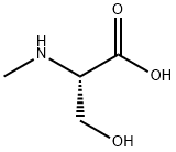 N-甲基-L-丝氨酸,2480-26-4,结构式