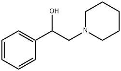 1-苯基-2-(哌啶-1-基)乙-1-醇, 2480-56-0, 结构式