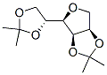 1,4-アンヒドロ-2-O,3-O:5-O,6-O-ジイソプロピリデン-D-マンニトール 化学構造式