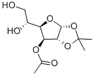 3-O-アセチル-1,2-O-イソプロピリデン-Α-D-グルコフラノース 化学構造式
