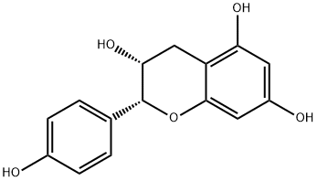 (-)-Epiafzelechin Struktur