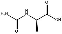 D-Alanine, N-(aminocarbonyl)- (9CI) Structure