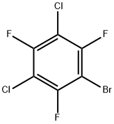 1-BROMO-3,5-DICHLORO-2,4,6-TRIFLUOROBENZENE,24812-13-3,结构式