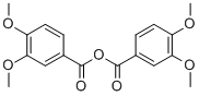 3,4-二甲氧基苯甲酸酐 结构式