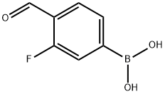 3-氟-4-醛基苯硼酸,248270-25-9,结构式