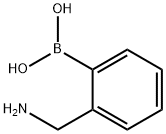 2-(AMINOMETHYL)PHENYL BORONIC ACID 化学構造式