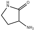 3-アミノ-2-ピロリジノン 化学構造式