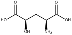 (2S,4R)-2-アミノ-4-ヒドロキシペンタン二酸 化学構造式