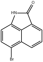 5-bromo-8-naphtholactam Struktur