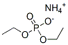 ammonium diethyl phosphate Struktur