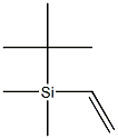叔丁基二甲基乙烯基硅烷, 24858-02-4, 结构式