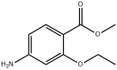 4-氨基-2-乙氧基苯甲酸甲酯, 2486-55-7, 结构式