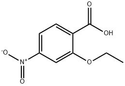 2-乙氧基-4-硝基苯甲酸,2486-66-0,结构式