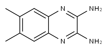 2,3-Quinoxalinediamine,6,7-dimethyl-(9CI) Structure