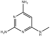 Pyrimidine, 2,4-diamino-6-(methylamino)- (8CI) Structure