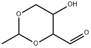 5-hydroxy-2-methyl-1,3-dioxane-4-carbaldehyde 结构式
