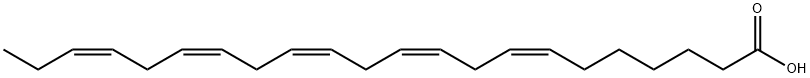 CIS-7,10,13,16,19-DOCOSA-PENTAENOIC ACID Structure