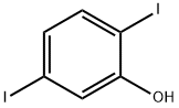2,5-二碘苯酚 结构式