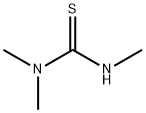 トリメチルチオ尿素 化学構造式
