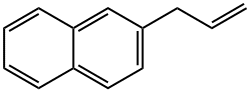 3-(2-ナフチル)-1-プロペン 化学構造式