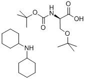 N-BOC-O-叔-丁基-D-丝氨酸 二环己基铵盐, 248921-67-7, 结构式