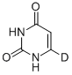尿嘧啶-D1, 24897-51-6, 结构式
