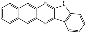 5H-Benz[g]indolo[2,3-b]quinoxaline Struktur