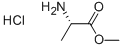 L-Alanine methyl ester hydrochloride Structure