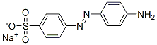 4-AMINOAZOBENZENE-4'-SULFONIC ACID SODIUM SALT Structure