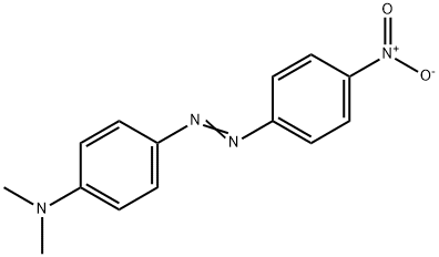 4'-硝基-4-二甲氨基偶氮苯,2491-74-9,结构式
