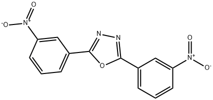 2,5-二(3-硝基苯基)-1,3,4-恶二唑,2491-89-6,结构式