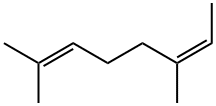 2,6-DIMETHYL-2-TRANS-6-OCTADIENE Structure